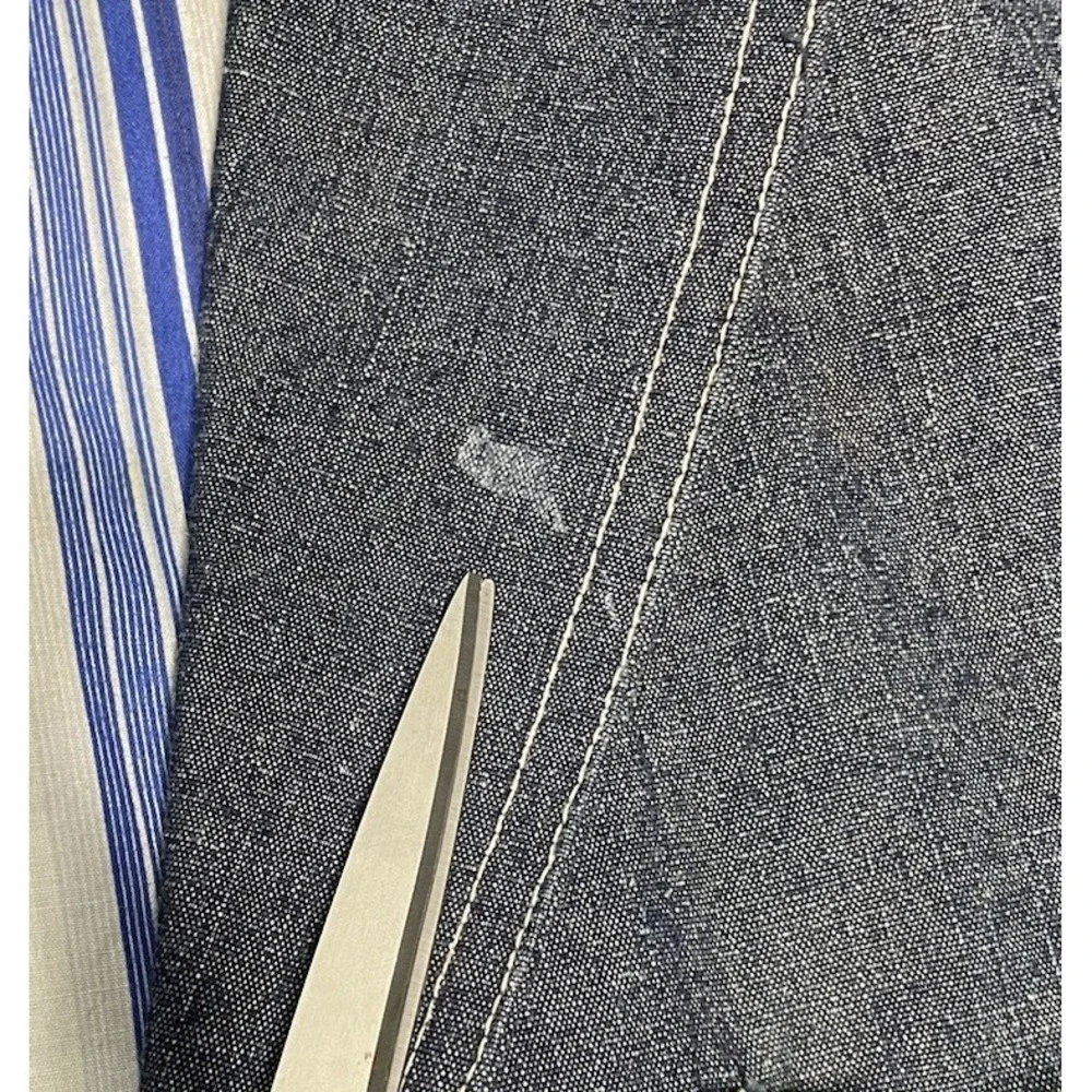 Vintage Y2K‎ Raw Blue Nurealms Blazer Denim Jean Sport Jacket Coat Mens 2XL